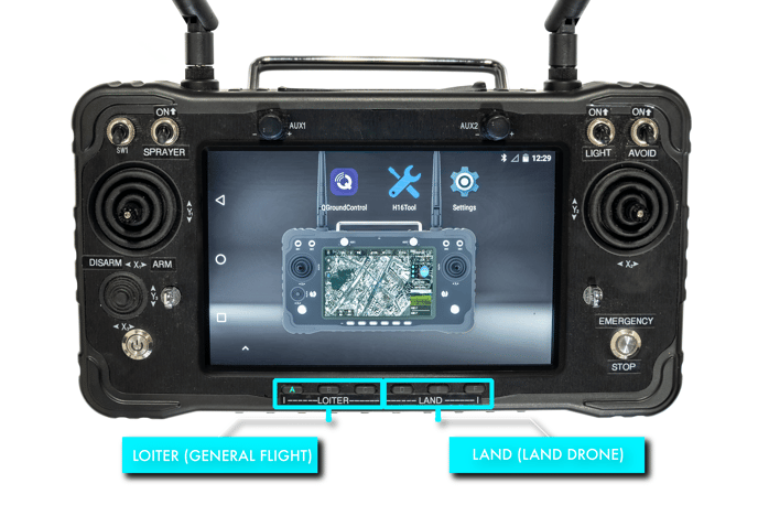 RevE Controller Loiter Land