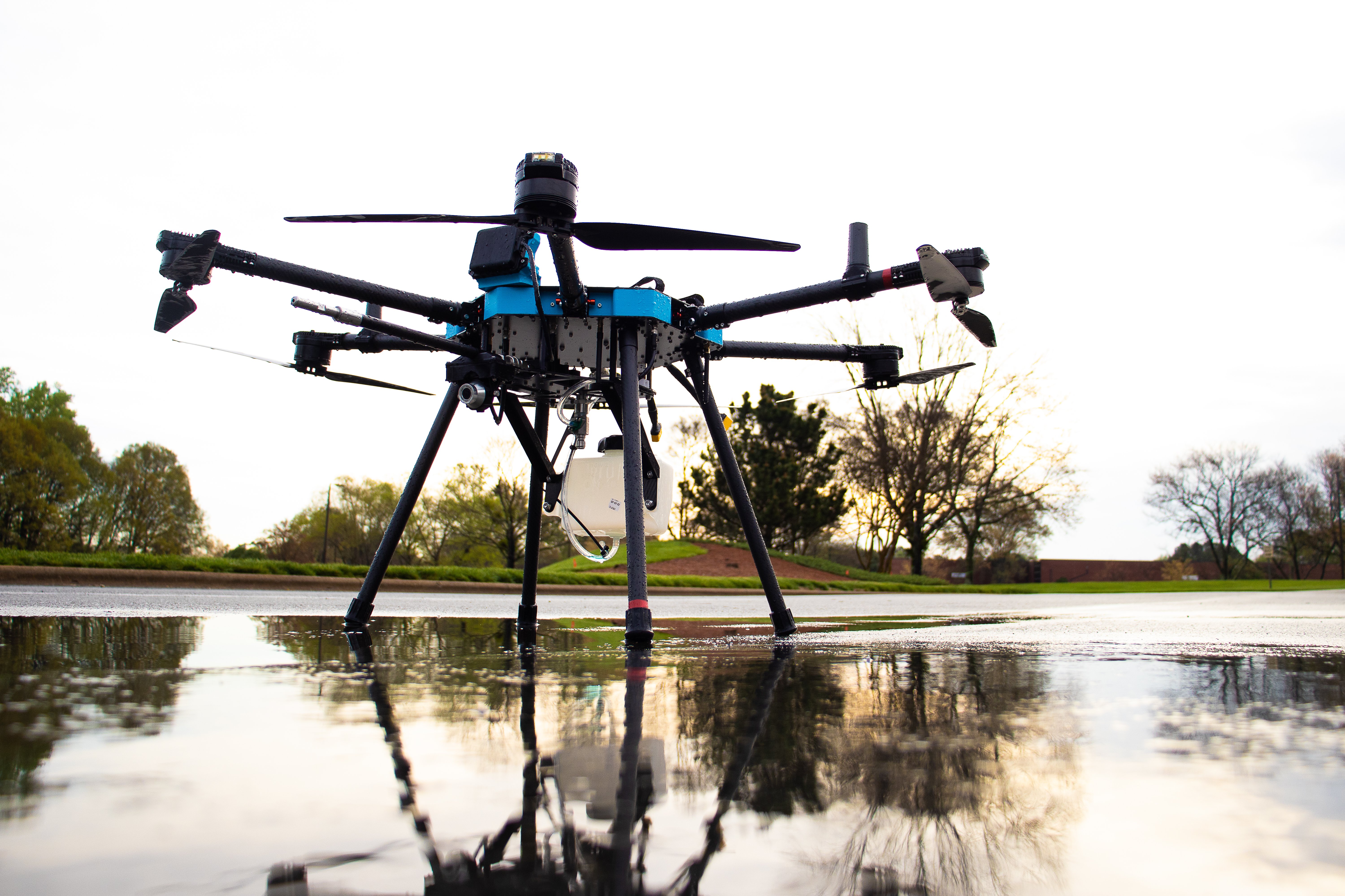 Take Exterior Spraying Jobs To New Heights With The Sherpa Drone!
