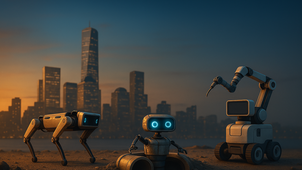Robot Rookies & Pipe-Probing Pros